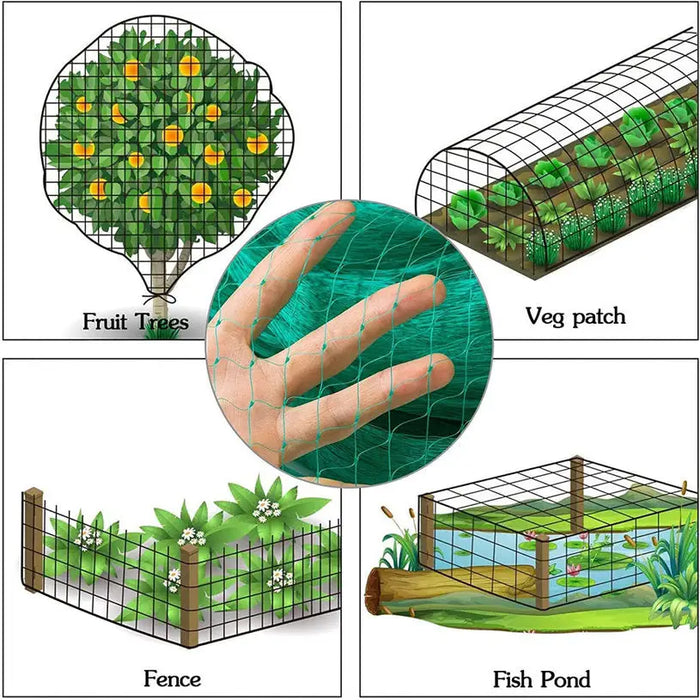 BIRD PROTECTION NETTING PROGARDEN 400x500cm - Предпазни мрежи<<<Мрежи и огради<<<Градина<<<Praktiker&&&Предпазни