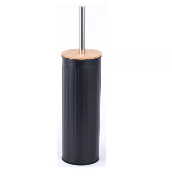 TOILET BRUSH RADO BLACK WITH BAMBOO