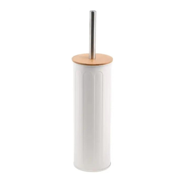 TOILET BRUSH RADO WHITE WITH BAMBOO