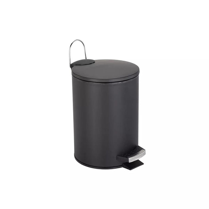 BASKET WITH PEDAL 3L BASIC BLACK