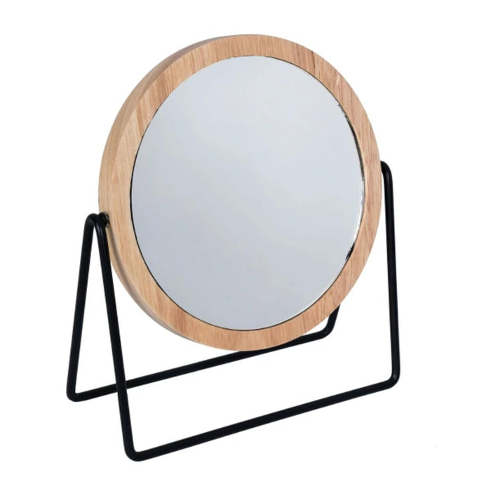 COSMETIC MIRROR PLAIN BLACK