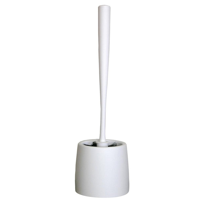 TOILET BRUSH WITH STAND IDA WHITE