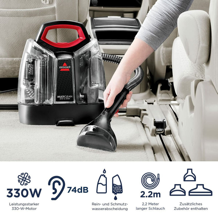 vacuum cleaner Bissell 4720M Black Red rouge 300 W