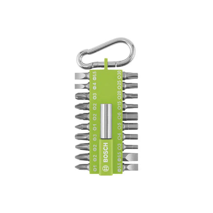 BIT SET 21 PIECES WITH BOSCH CARABINER - Битове и накрайници<<<Консумативи за електроинструменти<<<Инструменти и
