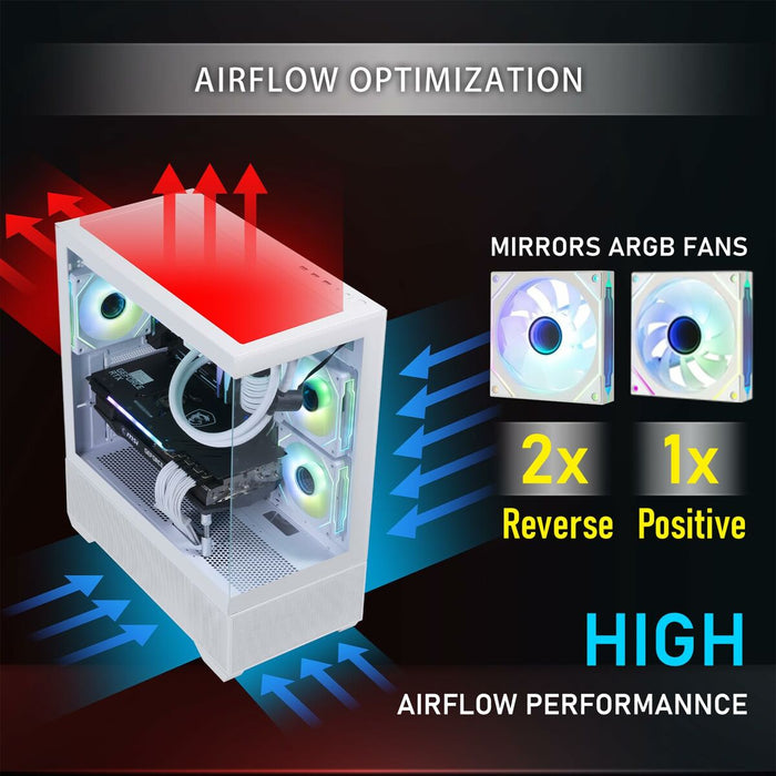 ATX Semi-tower Box BitFenix CETO Basic White