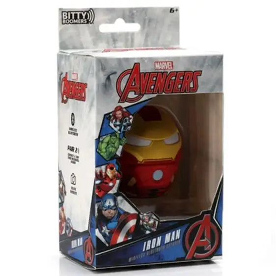 Bitty Boomers - Iron Man Wireless Speaker - Bluetooth колонки<<<Смартфони и таблети<<<Черна техника и IT<<<TechnoMix