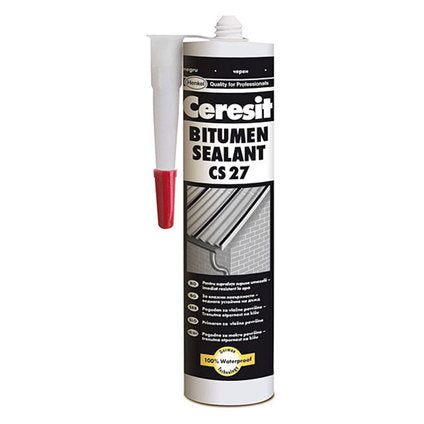 BITUMEN SEALANT CERESIT CS 27 - Силикони и акрили<<<Лепила за плочки фуги силикони и