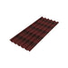BITUMEN SHEET ONDULINE EASYSTYLE 3D RED - Битумни листи<<<Материали за покриви<<<Строителни материали<<<Praktiker