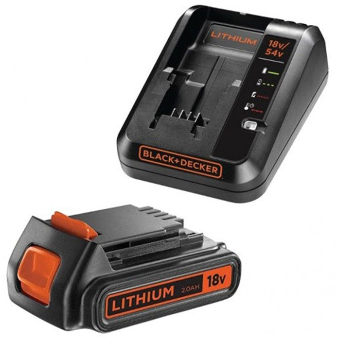 BATTERY AND CHARGER 18 V 2 AH BLACK&DECKER POWER CONNECT BDC2A20-QW