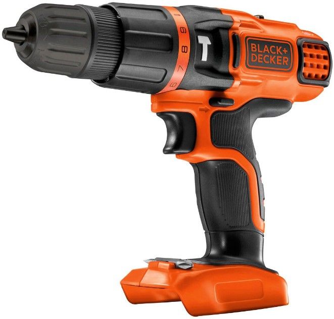 BLACK&DECKER BDCH188N-XJ CORDLESS IMPACT DRILL 18 V, 38.00 nm, WITHOUT BATTERY AND CHARGER