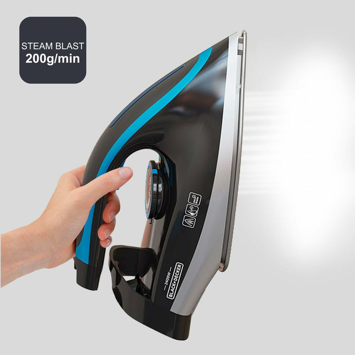 Steam Generating Iron Black & Decker BXSS2401E Plastic 2400 W