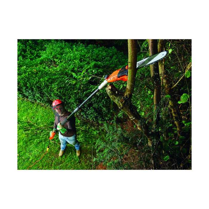Chainsaw Black & Decker 800 W Extendable pole handle
