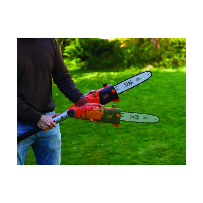 Chainsaw Black & Decker 800 W Extendable pole handle
