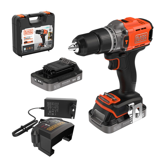 Driver Drill Black & Decker 18 V
