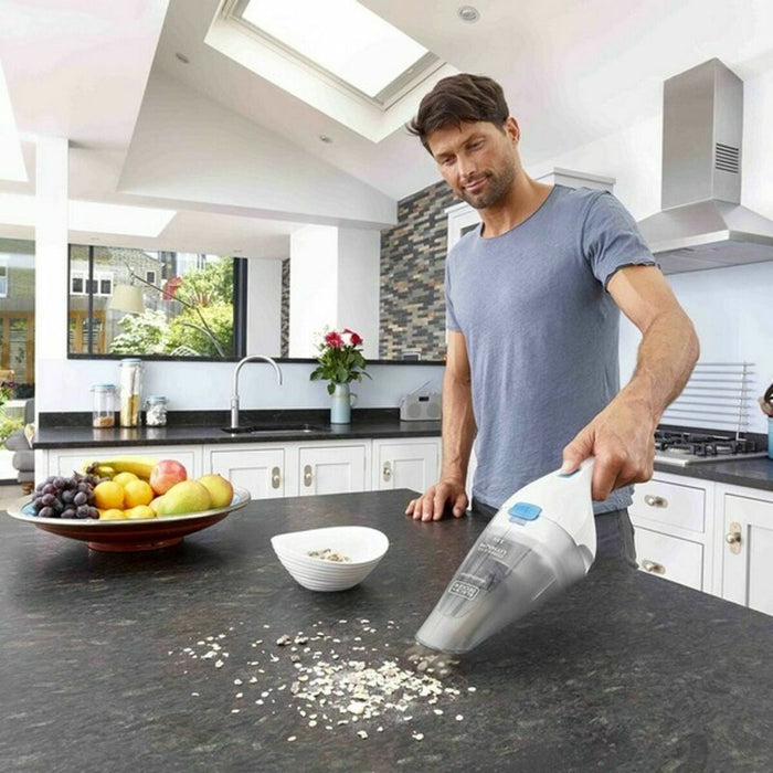 Handheld Hoover Black & Decker NVC115JL 0,32 L 630 l/min 3,6V White Grey 7,5 W Blanco