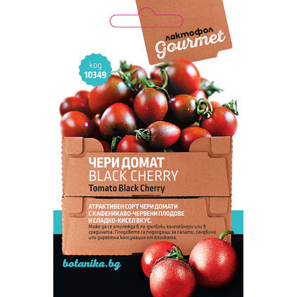 BLACK CHERRY GOURMET CHERRY TOMATO SEEDS - Семена<<<Семена луковици и разсад<<<Градина<<<Praktiker