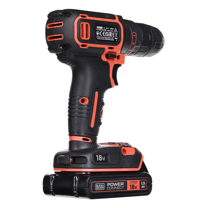 BLACK + DECKER 18V drill/driver BDCDC18BAFC-QW - Drill-screwdriversNAK-WWK<<<Cordless toolsNAK<<<ActionPL
