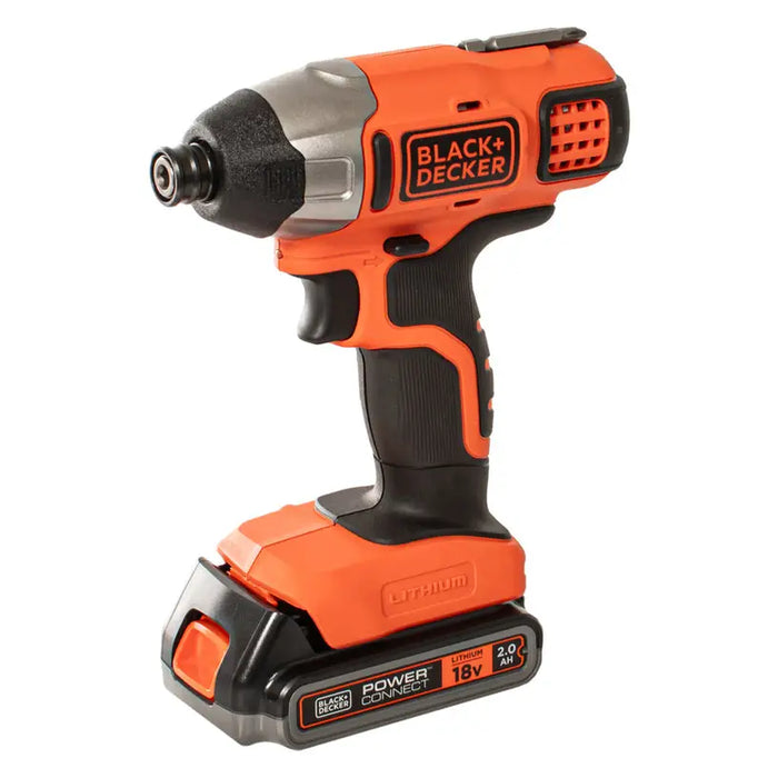 BLACK&DECKER BDCIM18D1A-QW CORDLESS IMPACT DRIVER 18 V 155.00 nm NUMBER OF BATTERIES 1 2.00 Ah - Акумулаторни бормашини