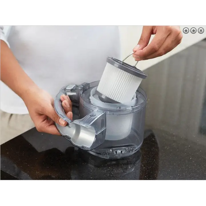 Black & Decker PD1820LF handheld vacuum Black Chrome Bagless - Vacuum cleanersAGD-ODK<<<Home Appliance