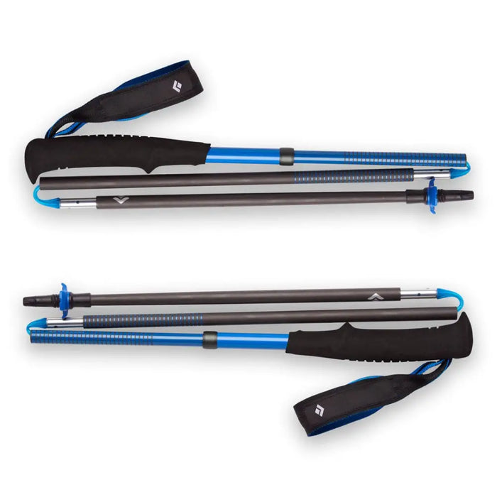 BLACK DIAMOND Distance Carbon Z-Pole trekking pole Unisex Foldable - Poles for Nordic Walking