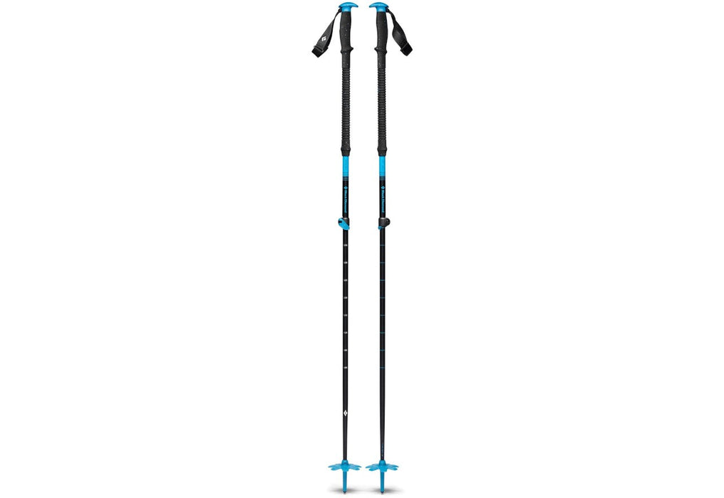 Black Diamond Expedition - telescopic ski poles, 110–155 cm (blue and black)