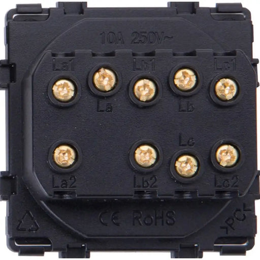 BLACK LUXON TRIPLE MECHANISM KEY - Ключове и контакти<<<Електроматериали<<<Praktiker&&&Ключове и