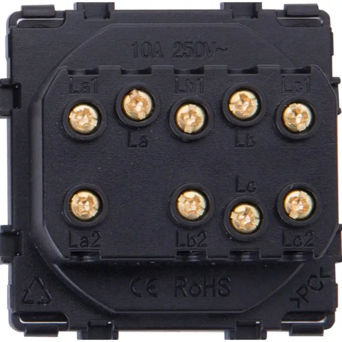 BLACK LUXON TRIPLE MECHANISM KEY - Ключове и контакти<<<Електроматериали<<<Praktiker&&&Ключове и