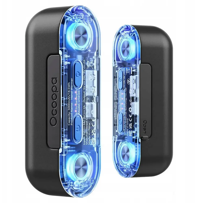 Black UT4103 Ocoopa electric heater - Hand warmersSIA-ODR<<<Sport accessoriesSIA<<<ActionPL
