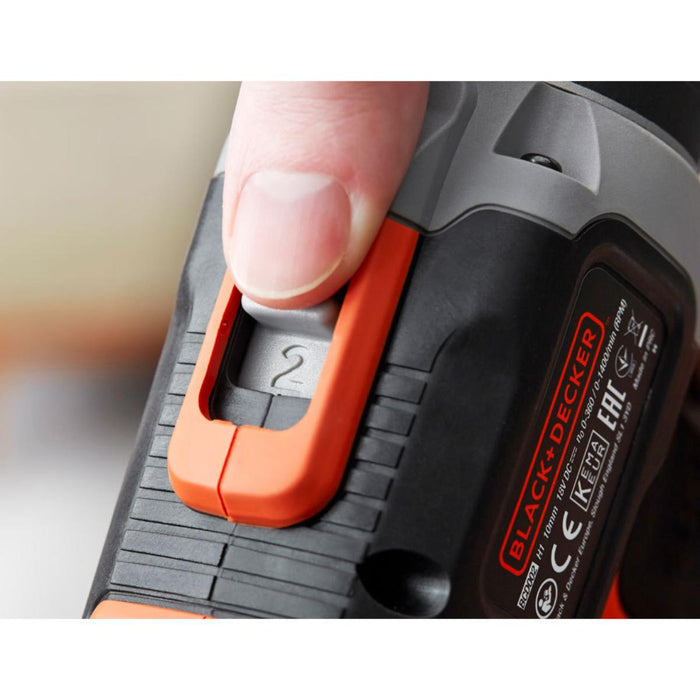 18V BLACK&DECKER CORDLESS DRILL