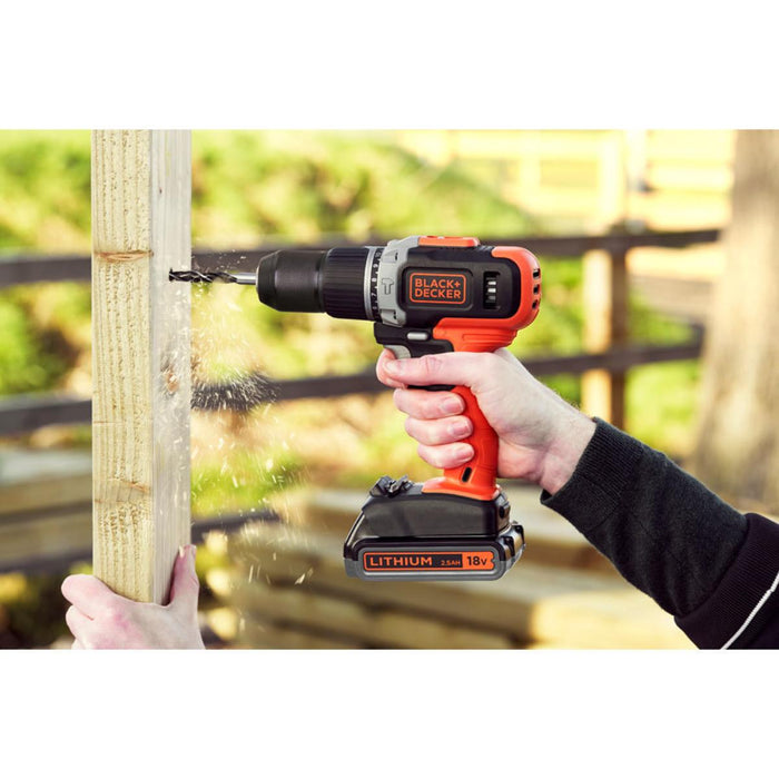 18V BLACK&DECKER CORDLESS DRILL