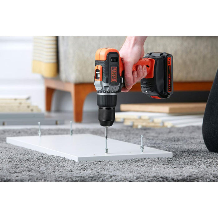 18V BLACK&DECKER CORDLESS DRILL