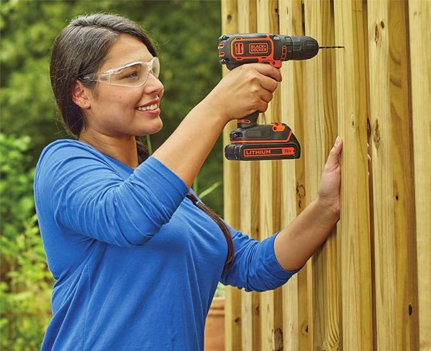 Black & Decker BDCDC18-QW drill 650 RPM Black, Orange