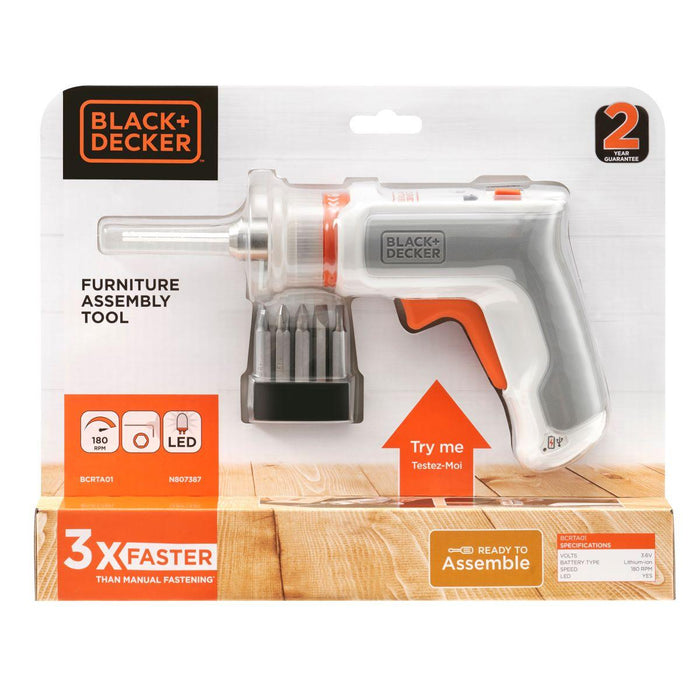 Electric screwdriver Black & Decker BCRTA01 3,6 V