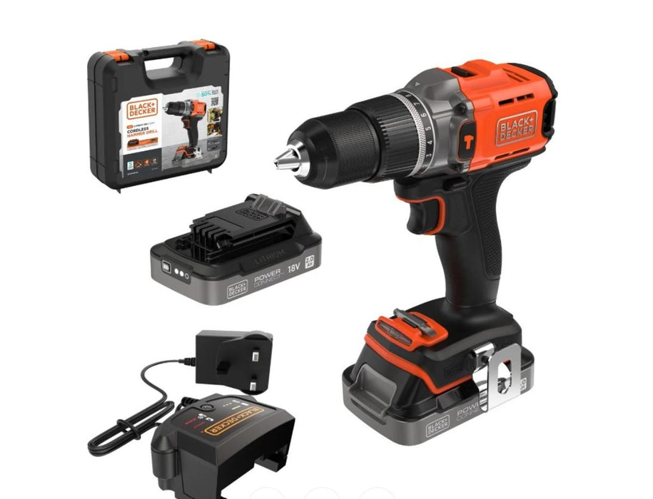 Driver Drill Black & Decker 18 V