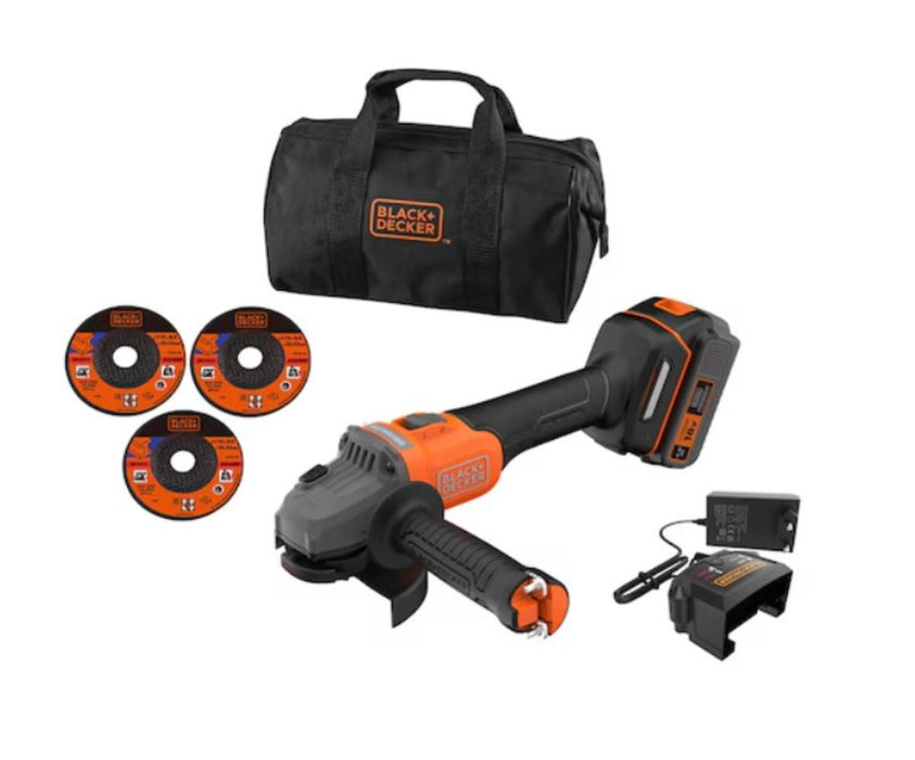 BLACK&DECKER BRUSHLESS CORDLESS BCG6L8F1S-QW