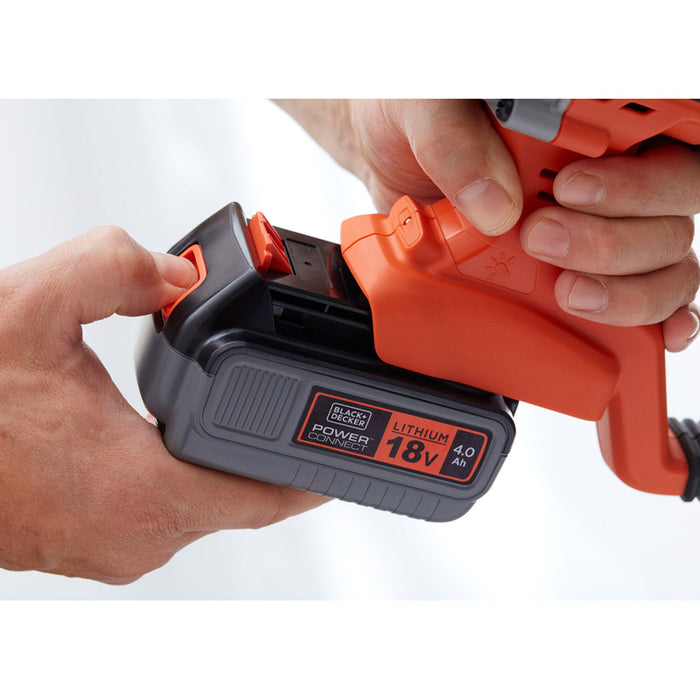 BATTERY BRUSHLESS PUNCH BLACK&DECKER BCD900M1K-QW 18 V, 1.20 J, SDS PLUS, NUMBER OF BATTERIES 1, 4.00 Ah, CASE