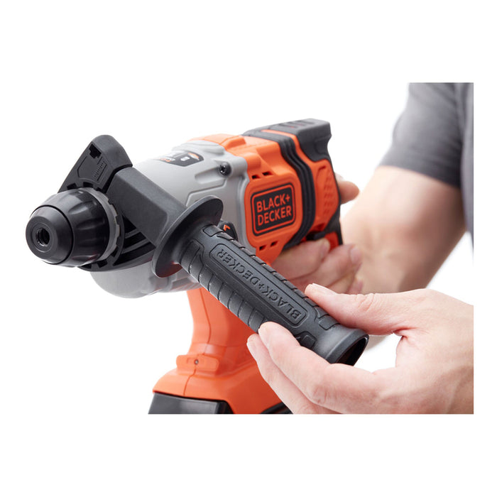 BATTERY BRUSHLESS PUNCH BLACK&DECKER BCD900M1K-QW 18 V, 1.20 J, SDS PLUS, NUMBER OF BATTERIES 1, 4.00 Ah, CASE