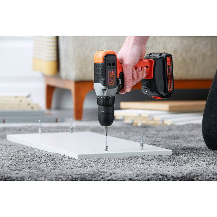BATTERY DRILL BLACK&DECKER BCD001C1-QW 18 V, 37.00 nm, NUMBER OF BATTERIES 1, 1.50 Ah