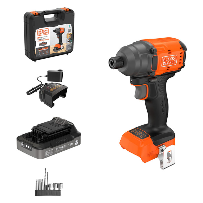 BLACK&DECKER BLIM78E1K-QW CORDLESS BRUSHLESS