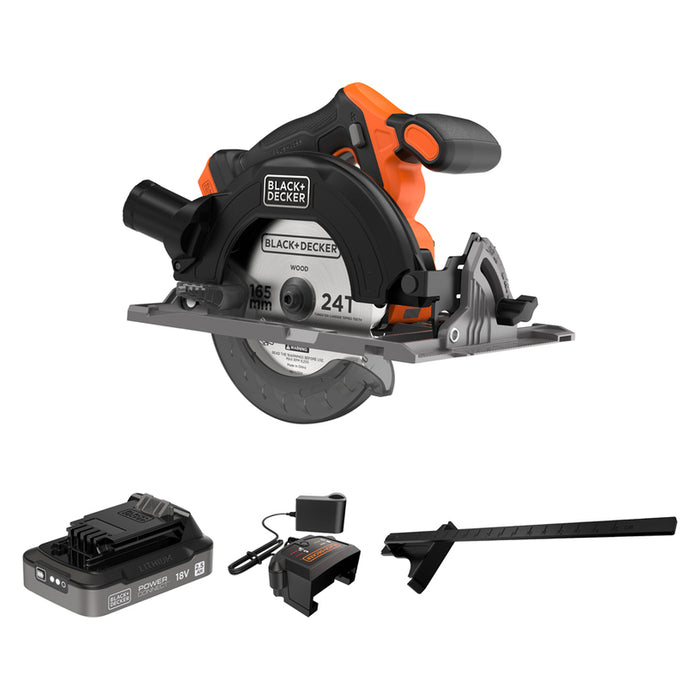 CORDLESS BRUSHLESS HAND CIRCULAR SAW BLACK&DECKER BLCCS78E1-QW