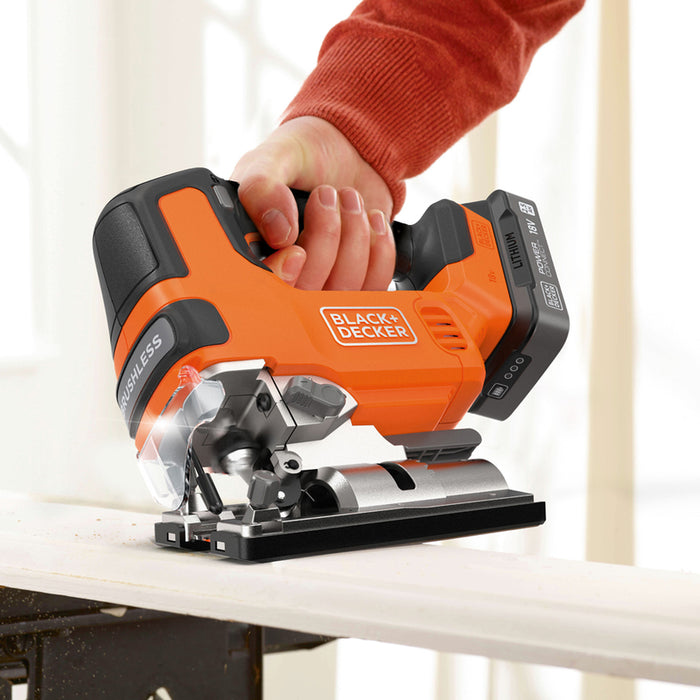 BLACK&DECKER BLCJS78E1-QW CORDLESS BRUSHLESS JIGSAW