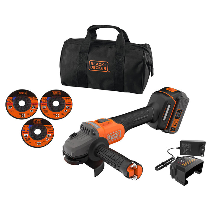 BLACK&DECKER BRUSHLESS CORDLESS BCG6L8F1S-QW