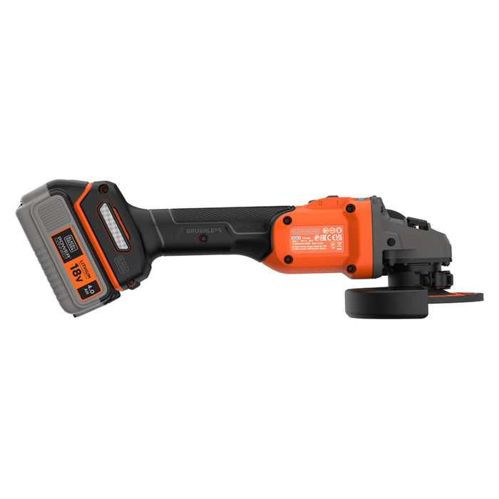 BLACK&DECKER BRUSHLESS CORDLESS BCG6L8F1S-QW