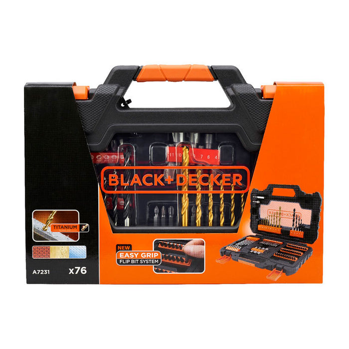 BLACK&DECKER DRILL BIT AND BIT SET A7231-XJ