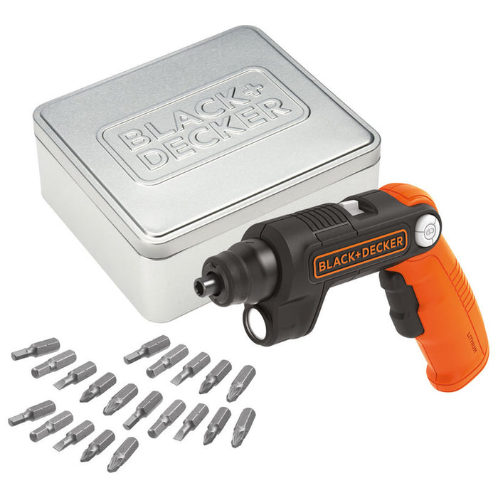 BATTERY SCREWDRIVER BLACK&DECKER BDCSFL20AT-QW 3.6 V, 1.50 Ah, 5.50 nm