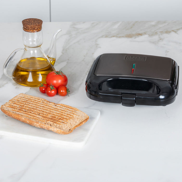 SANDWICH MAKER BLACK&DECKER BXSA752E BLACK