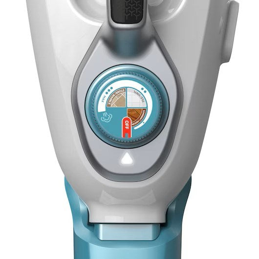 Black & Decker FSMH1321 steam cleaner Steam mop 0.5 L 1300 W Blue, White