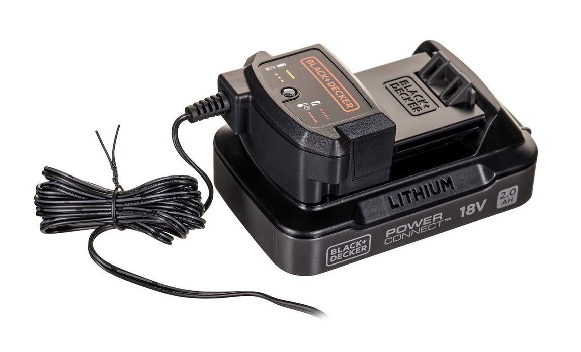 Black & Decker REVSV18D1 stick vacuum/electric broom 2-in-1 stick vacuum Battery Dry Bagless 0.5 L 36 W Green, White 2 Ah