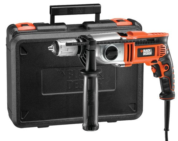 1100W 13mm BLACK+DECKER hammer drill