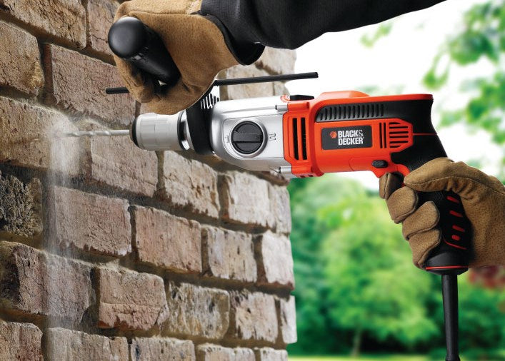 1100W 13mm BLACK+DECKER hammer drill